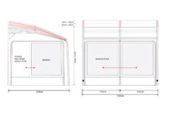 Outdoor Revolution Sport Pro 330 Premium Air Awning -World Of Camping 2025 sport pro 330 05