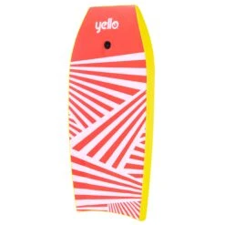Yello 33" Slick Zig Zag Bodyboard (Yellow) -World Of Camping BGG1606 yello 41inch slick zig zag yellow 7 8c9fcd22 119c 418b a583 afce4b2ebe19