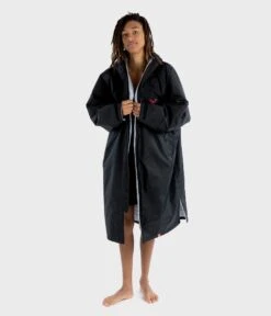 Dryrobe Advance Long Sleeve BLACK GREY - RECYCLED -World Of Camping Black Grey 1 2024x2024 6500ecb6 11b5 48c3 b879 4ec3886debaa