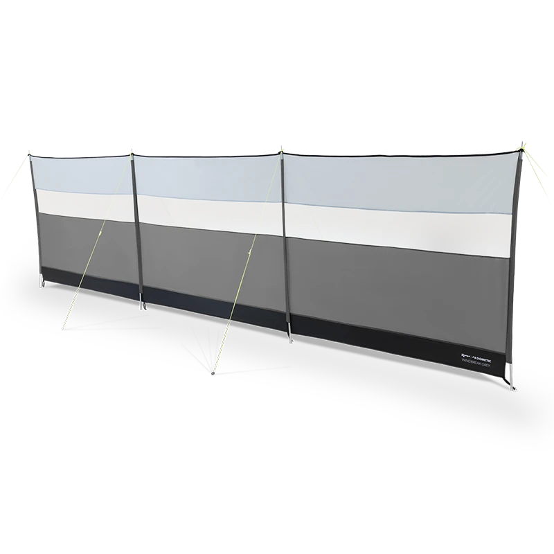 Kampa Windbreak Fog Grey 3 Kampa Windbreak Fog Grey