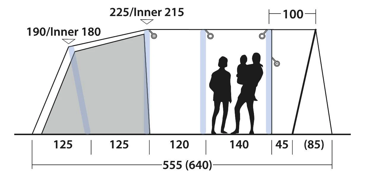 Outwell Florida 5 Air Tents - 2025 13 Outwell Florida 5 Air Tents - 2025 - Image 11