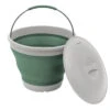 Outwell Collaps Round Bucket With Lid - Shadow Green -World Of Camping GetImage 6 84442d6a 3658 414e 80cc 00d01c62703e