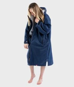 Dryrobe Advance Long Sleeve Navy Blue Grey - RECYCLED -World Of Camping Navy Grey 2 2024x2024 58d96c19 58cc 4a4a a095 fb805853cd25