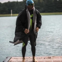 Dryrobe Advance Long Sleeve BLACK GREY - RECYCLED -World Of Camping OLM2631 BG 2024x2024 36cb4524 8fe5 4cff 969e 706197e53e62