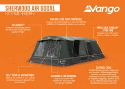 Vango Sherwood Air 600XL Tent Package 2025 41 Vango Sherwood Air 600XL Tent Package 2025 -World Of Camping Sherwood Air 600XL Infographic LowRes small