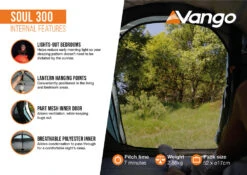 Vango Soul 300 Tent Deep Blue 2025 9 Vango Soul 300 Tent Deep Blue 2025 -World Of Camping Soul 300 Infographic2 LowRes