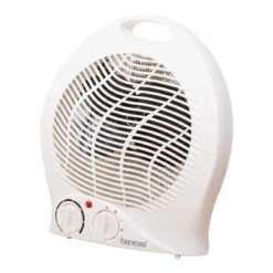 Benross 2KW Portable Low Wattage Camping Fan Heater -World Of Camping benross 2kw portable fan heater 2000 watt white 1d3