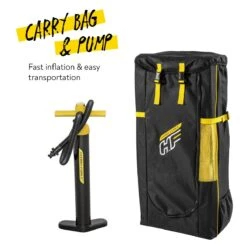 Bestway HydroFrorceFastblast Tech - 12’6ft SUP Inflatable Stand Up Paddle Board -World Of Camping bw65343 callout 4 red sup inflatable stand up paddle board