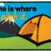 Quest Washable 'Home Is Where You Pitch It' Mat -World Of Camping c0054n 1 midsize1