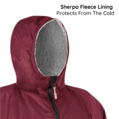 Osprey Unisex Changing Robe Maroon -World Of Camping callout 3 6