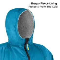 Osprey Unisex Changing Robe Teal -World Of Camping callout 3 6 1