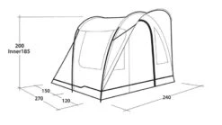 Outwell Sky 2 Tent 2025 -World Of Camping cfeabe91 3076 4655 95cd 3e973f303966