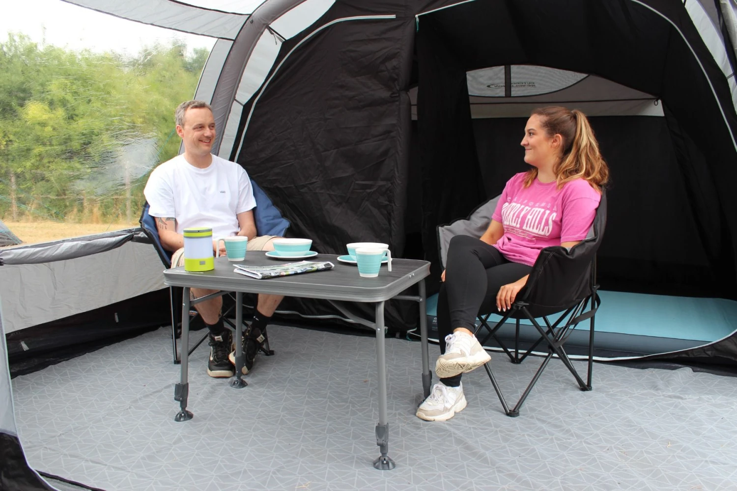 Outdoor Revolution Camp Star 500 XL Tent Bundle WIth Carpet And Footprint 2025 9 Outdoor Revolution Camp Star 500 XL Tent Bundle WIth Carpet And Footprint 2025 - Image 7