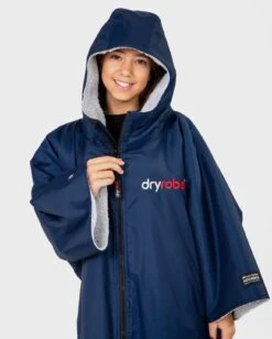 Dryrobe Advance Kids Short Sleeve Navy Grey 9 Dryrobe Advance Kids Short Sleeve Navy Grey -World Of Camping kids advance SS Navygrey 2 2024x2024 fa091364 5b68 4130 9a5c 4b56b6166391
