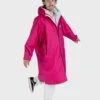 Dryrobe Advance Long Sleeve Hot Pink / Grey 2 Dryrobe Advance Long Sleeve Hot Pink / Grey -World Of Camping male adult advance hotpink 1