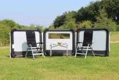 Outdoor Revolution Oxygen 3 Panel Windbreak -World Of Camping oxygen 3 windbreak hero 1