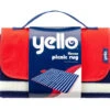 Yello Stripped Fleece Picnic Blanket -World Of Camping qqwwwefs